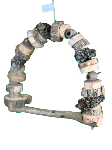 Columpio de guacamayos