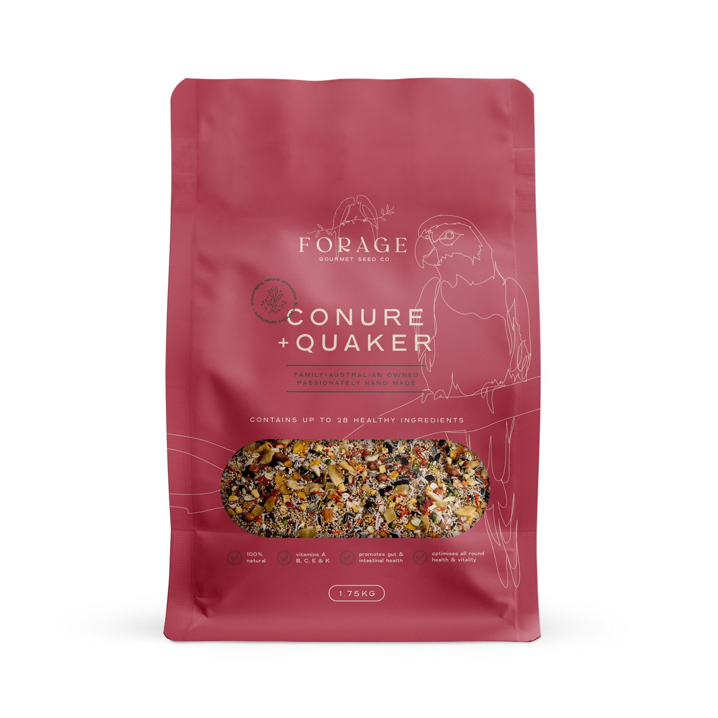 Conure & Quaker