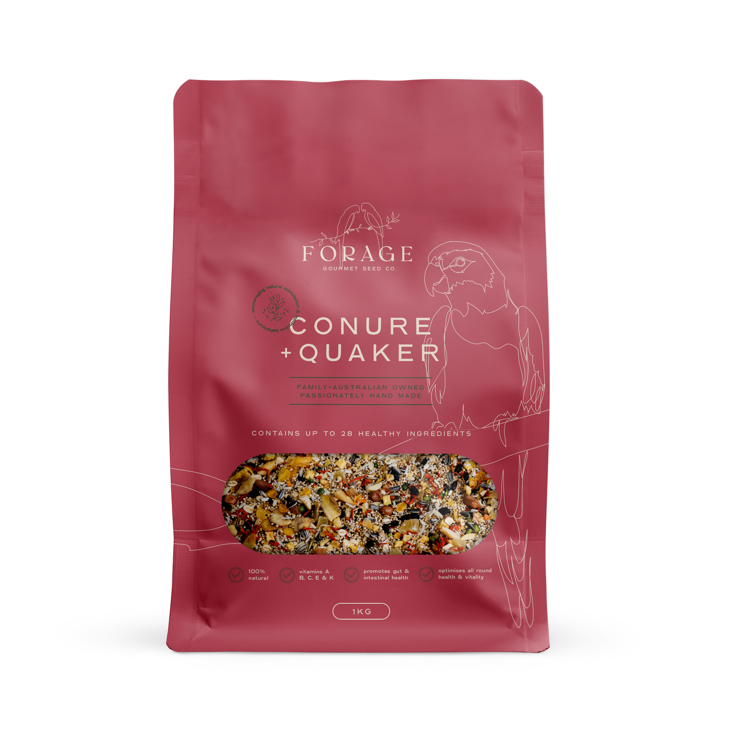Conure & Quaker