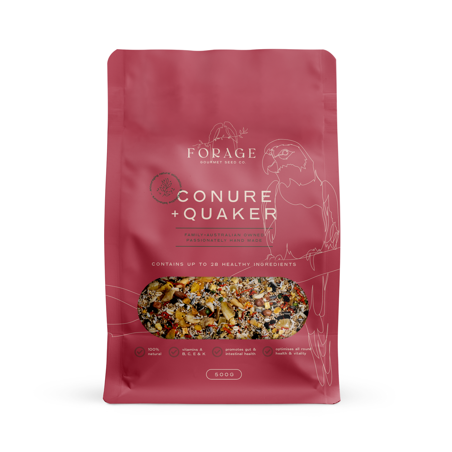 Conure & Quaker