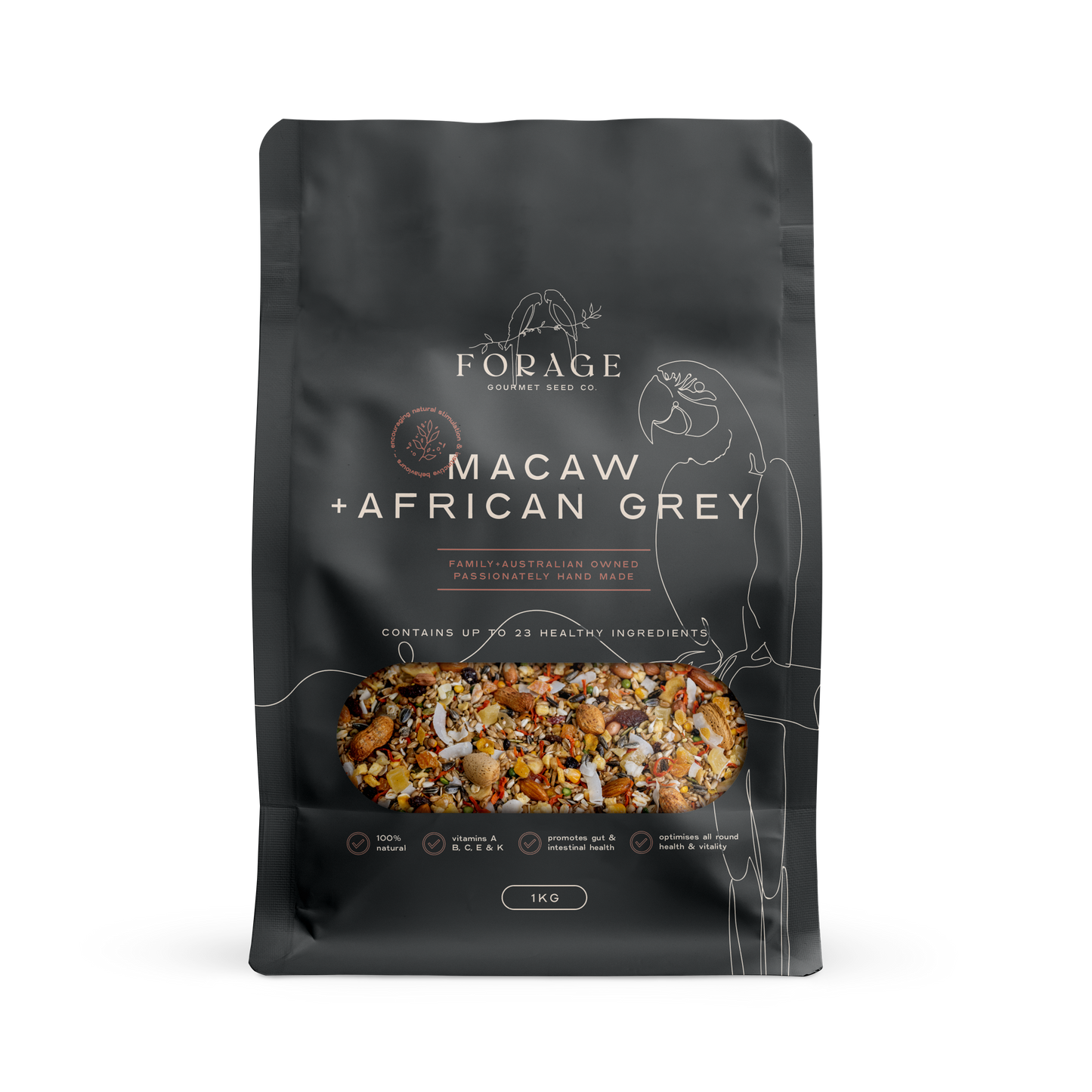 Macaw & African Grey